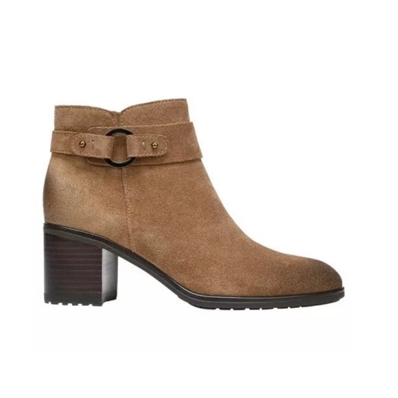 Naturalizer Womens Lydia Brown Ankle Boots Shoes 8 M New with tags - Picture 1 of 12